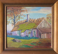 Load image into Gallery viewer, Vintage Mid Century Oil Painting by Wiberg from Sweden