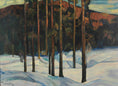 Load image into Gallery viewer, Original Winterscape Oil Painting From Sweden