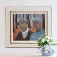 Load image into Gallery viewer, Vintage Mid Century Landscape Oil Painting by G Malm Sweden