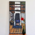 Load image into Gallery viewer, Vintage Art Room Original interior Oil Painting Sweden 1953