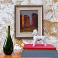 Load image into Gallery viewer, Mid Century Original Parisian Cityscape Oil Painting from Sweden