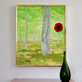 Load image into Gallery viewer, Mid Century Original Landscape Oil Painting from Sweden By E Persson