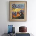 Load image into Gallery viewer, Oil Painting Vintage Mid Century From Sweden By O Gustafson 1956