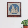 Load image into Gallery viewer, Mid Century Vintage Original Needlepoint of Dog from Sweden