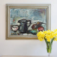 Load image into Gallery viewer, Original Mid Century Still Life Painting From Sweden