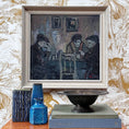 Load image into Gallery viewer, Mid Century Original Oil Painting From Sweden by K Christensen