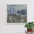Load image into Gallery viewer, Original Vintage Farmhouse Oil Painting Sweden