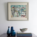 Load image into Gallery viewer, Mid Century Original Winterscape Oil Painting From Sweden