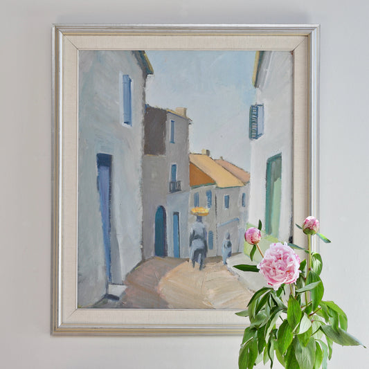 Vintage Oil Painting by T Nilsson from Sweden