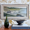 Load image into Gallery viewer, Mid Century Coastal Oil Painting By A Erwö Sweden