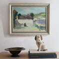 Load image into Gallery viewer, Mid Century Vintage Oil Painting From Sweden By H Cardell