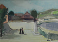 Load image into Gallery viewer, Mid Century Vintage Oil Painting From Sweden By H Cardell