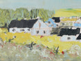 Load image into Gallery viewer, Mid Century Original Vintage Farmhouse Oil Painting from Sweden