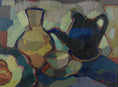 Load image into Gallery viewer, Striking Mid Century Still Life Oil Painting F Holmgren Sweden