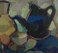 Load image into Gallery viewer, Striking Mid Century Still Life Oil Painting F Holmgren Sweden