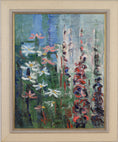 Load image into Gallery viewer, Mid Century Original Floral Oil Painting from Sweden