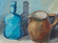 Load image into Gallery viewer, Vintage Mid Century Swedish Art Still Life Oil Painting