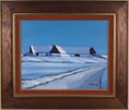 Load image into Gallery viewer, Vintage Art Original Oil Painting From Sweden by Johansson