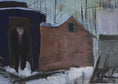 Load image into Gallery viewer, Mid Century Original Oil Painting From Sweden by K Christensen