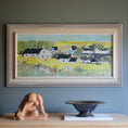 Load image into Gallery viewer, Mid Century Original Vintage Farmhouse Oil Painting from Sweden