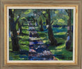 Load image into Gallery viewer, Mid Century Vintage Landscape Oil Painting From Sweden 1969