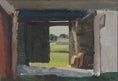 Load image into Gallery viewer, Vintage Farm Oil Painting by T Nilsson from Sweden
