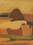 Load image into Gallery viewer, Vintage Art Room Mid Century Landscape Oil Painting From Sweden