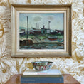 Load image into Gallery viewer, Mid Century Original Oil Painting From Sweden By Eskil Skans
