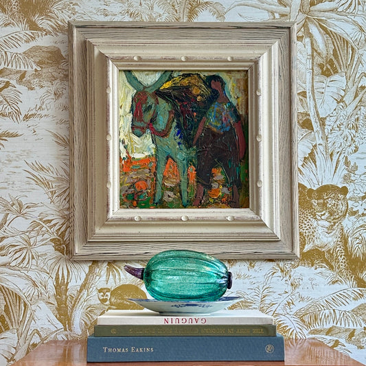 Vintage Art Room Original Oil Painting From Sweden