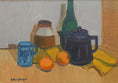 Load image into Gallery viewer, Vintage Art Room Original Still Life Oil Painting from Sweden
