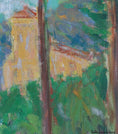 Load image into Gallery viewer, Mid Century Original Vintage Landscape Oil Painting from Sweden