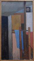 Load image into Gallery viewer, Vintage Art Room Original Artist Atelier Painting from Sweden