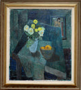 Load image into Gallery viewer, Vintage Mid Century Interior Oil Painting From Sweden by J Bören