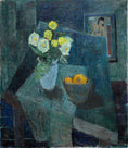 Load image into Gallery viewer, Vintage Mid Century Interior Oil Painting From Sweden by J Bören