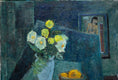 Load image into Gallery viewer, Vintage Mid Century Interior Oil Painting From Sweden by J Bören