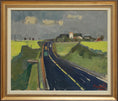 Load image into Gallery viewer, Mid Century Original Oil Painting From Sweden By G Sandberg