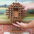 Load image into Gallery viewer, Vintage Tramp Art Crown of Thorns Box Sweden