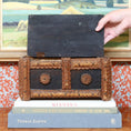 Load image into Gallery viewer, Folk Art Tramp Art Box