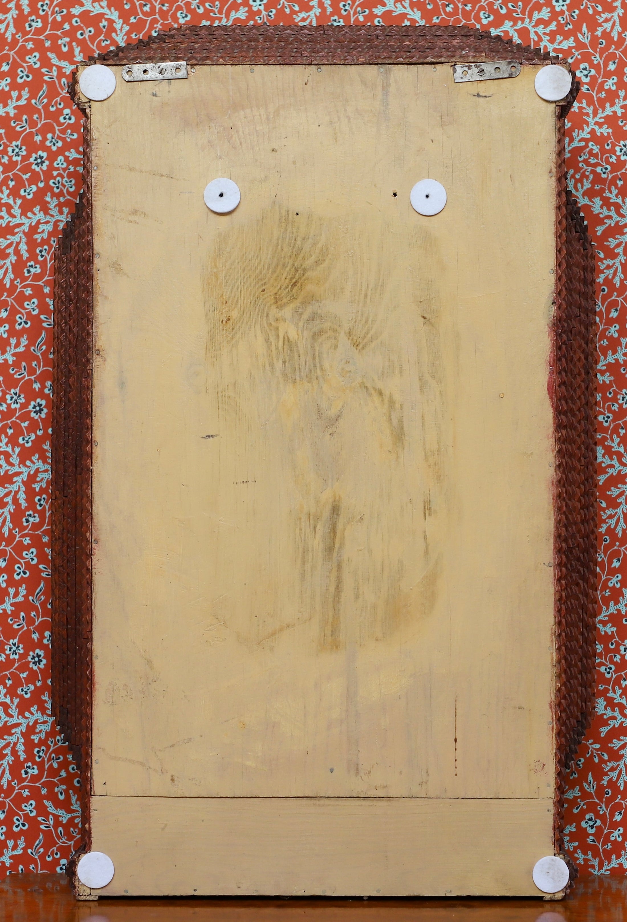 Vintage Art Room Tramp Art Furniture Cabinet Sweden