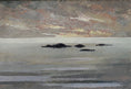 Load image into Gallery viewer, Mid Century Original Coastal Oil Painting From Sweden