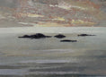 Load image into Gallery viewer, Mid Century Original Coastal Oil Painting From Sweden