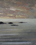 Load image into Gallery viewer, Mid Century Original Coastal Oil Painting From Sweden
