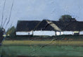 Load image into Gallery viewer, Original Vintage Mid Century Farmhouse Oil Painting Sweden
