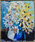 Load image into Gallery viewer, Vintage Mid Century Still Life Oil Painting From Sweden