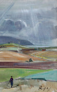 Load image into Gallery viewer, Vintage Original Landscape Oil Painting By H Ripa From Sweden