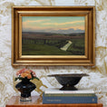 Load image into Gallery viewer, Original Antique Landscape Oil Painting from Sweden