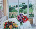 Load image into Gallery viewer, Vintage Art Mid Century Interior Scene From Sweden 1977