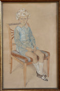 Load image into Gallery viewer, Vintage Art Room Mid Century Portrait Sweden