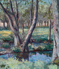 Load image into Gallery viewer, Original Vintage Landscape Oil Painting from Sweden