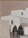 Load image into Gallery viewer, Original Mid Century Oil Painting From Sweden by F Lundqvist